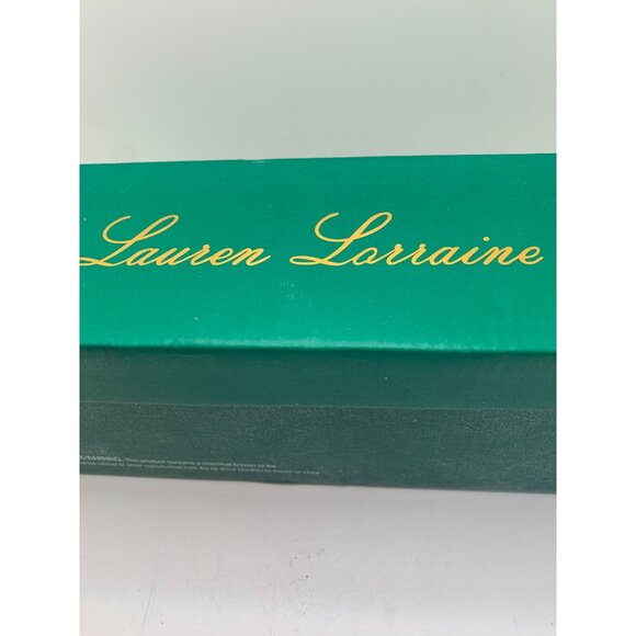 Lauren Lorraine Tampa Clear Rhinestone Trim Flip Flops - Size 11 - Picture 4 of 5